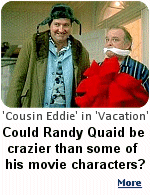 The arrest of actor Randy Quaid for unpaid hotel charges is just the latest in a pattern of skipped bills, paranoia, and premonitions of his own violent death.